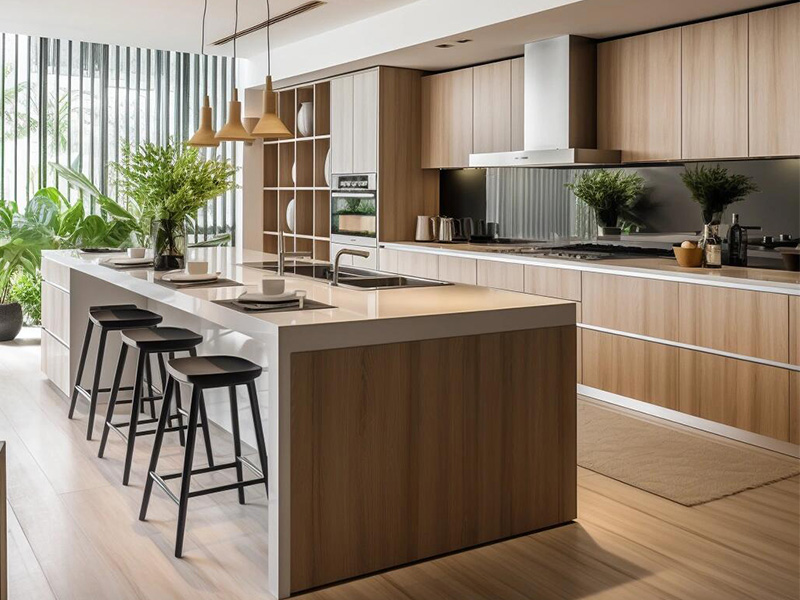 Bakit Pinipili ng Maraming Tao ang Veneer Kitchen Cabinets?